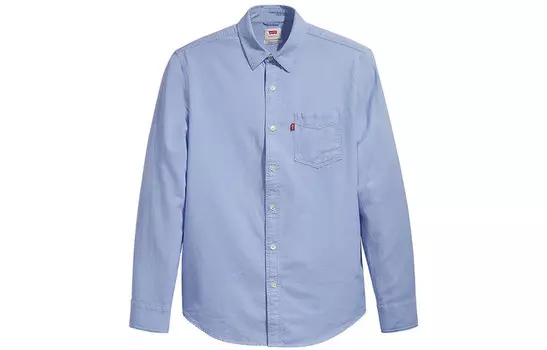 Мужская рубашка Levis, Светло-синий