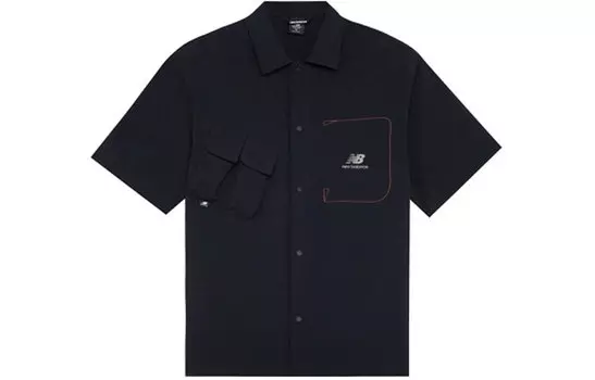 Мужская рубашка New Balance, цвет Black