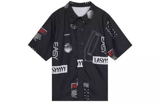 Мужская рубашка Nike, цвет Black