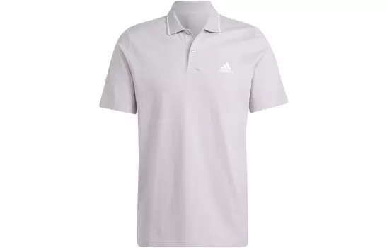 Мужская рубашка поло Adidas, цвет Silver