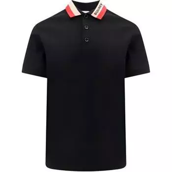 Мужская рубашка поло Burberry, цвет Black