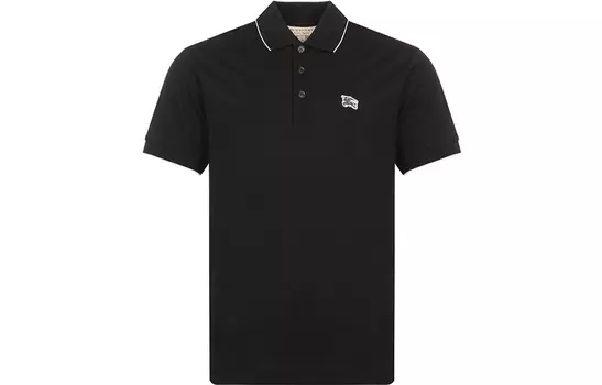 Мужская рубашка поло Burberry, цвет Black