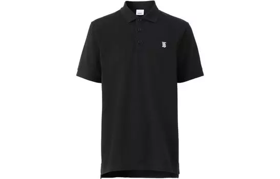 Мужская рубашка поло Burberry, цвет Black