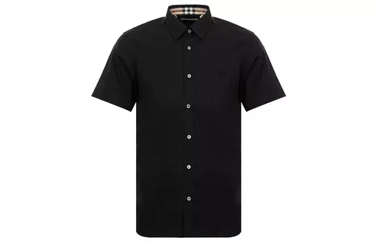 Мужская рубашка поло Burberry, цвет Black