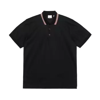 Мужская рубашка поло Burberry, цвет Black