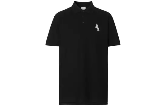 Мужская рубашка поло Burberry, цвет Black