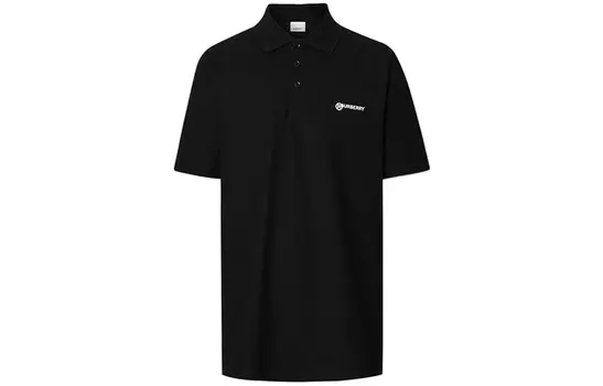 Мужская рубашка поло Burberry, цвет Black