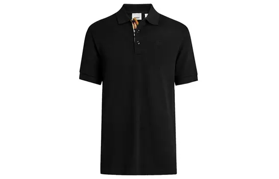 Мужская рубашка поло Burberry, цвет Black
