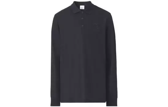 Мужская рубашка поло Burberry, цвет Black