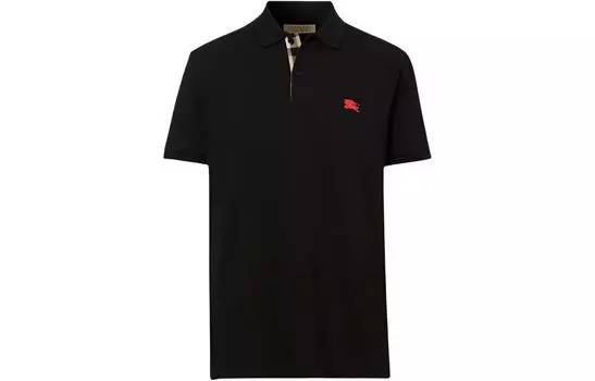 Мужская рубашка поло Burberry, цвет Black