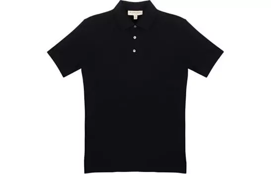 Мужская рубашка поло Burberry, цвет Black
