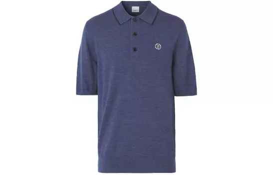 Мужская рубашка поло Burberry, цвет Blue