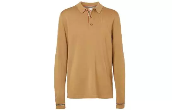Мужская рубашка поло Burberry, цвет Camel