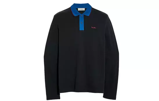 Мужская рубашка поло COACH, цвет Black