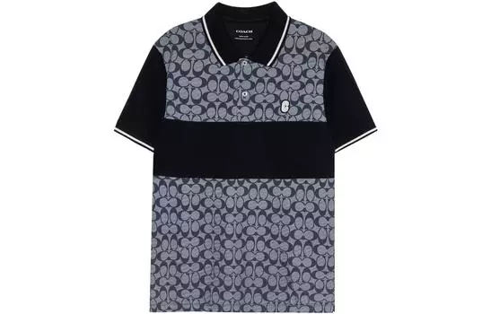 Мужская рубашка поло COACH, цвет Black