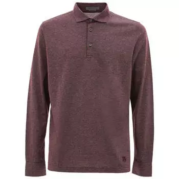 Мужская рубашка-поло Corneliani Cotton, фиолетовый