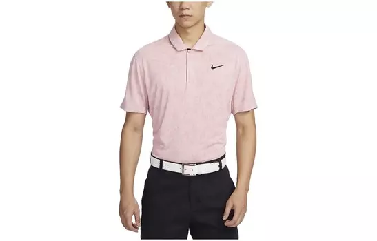 Мужская рубашка поло Dri-Fit, розовая Nike, розовый