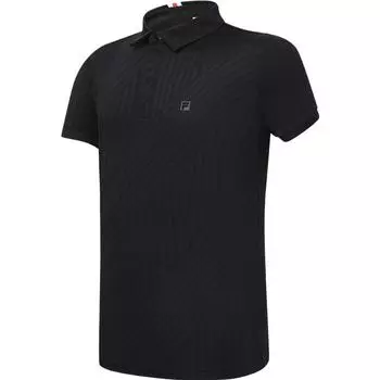 Мужская рубашка поло FILA, цвет Black
