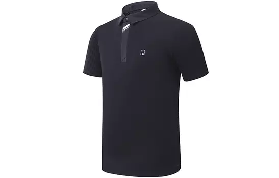 Мужская рубашка поло FILA, цвет Black