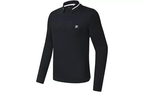 Мужская рубашка поло FILA, цвет Black