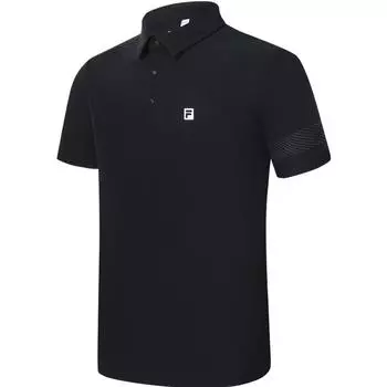 Мужская рубашка поло FILA, цвет Black