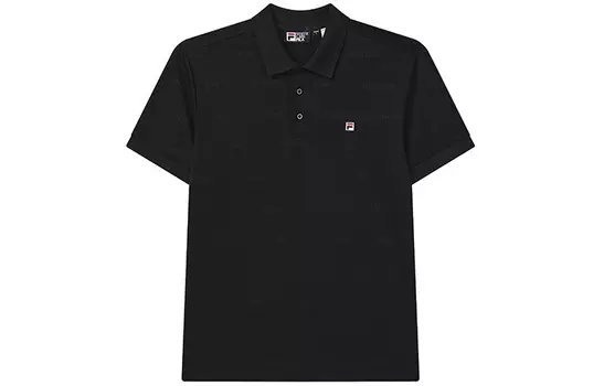 Мужская рубашка поло FILA, цвет Black