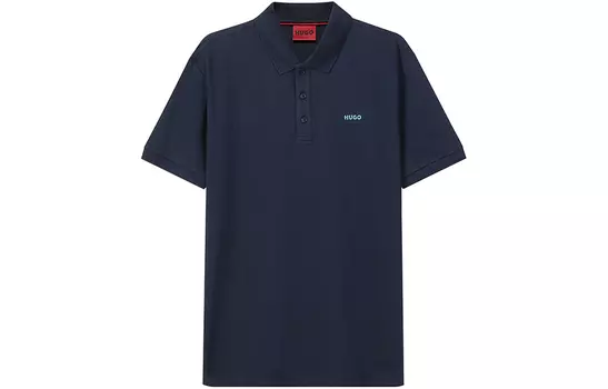 Мужская рубашка поло HUGO BOSS, Синий