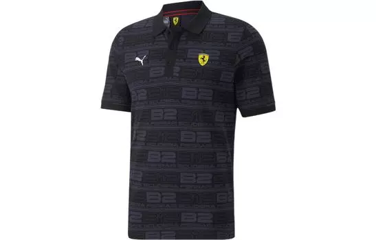Мужская рубашка поло Puma, цвет Black