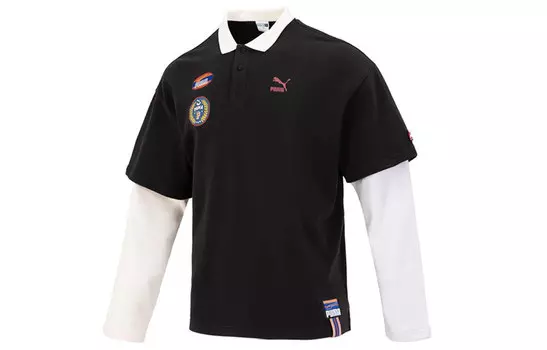 Мужская рубашка поло Puma, цвет Black