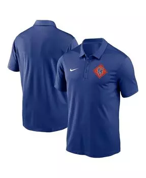Мужская рубашка поло royal new york mets diamond icon franchise performance Nike