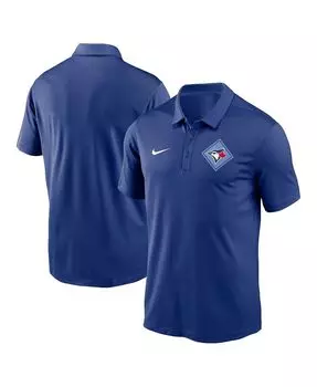 Мужская рубашка поло royal toronto blue jays diamond icon franchise performance Nike