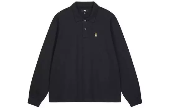 Мужская рубашка поло Stussy, цвет Black