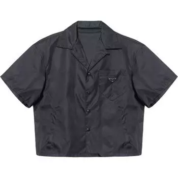 Рубашка мужская Prada короткая, черный