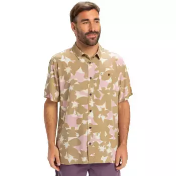 Мужская рубашка Safe Paradise Quiksilver, бежевый
