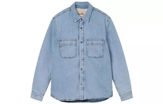 Мужская рубашка Stussy, цвет Blue