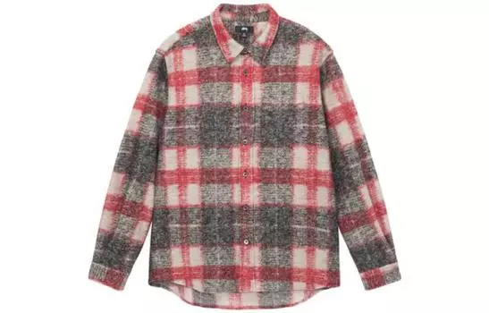 Мужская рубашка Stussy, цвет Brown