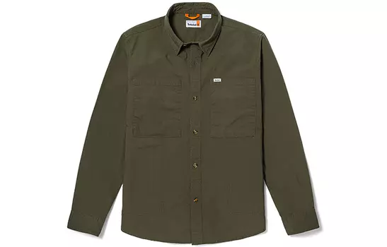 Мужская рубашка Timberland, цвет Army Green