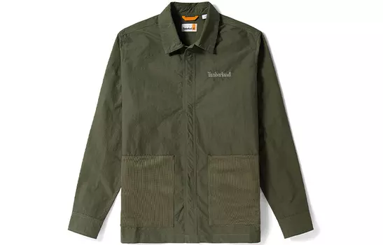 Мужская рубашка Timberland, цвет Army Green