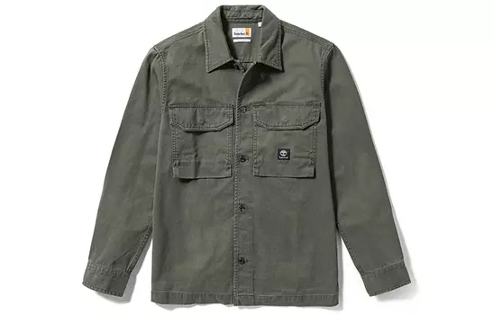 Мужская рубашка Timberland, цвет Army Green