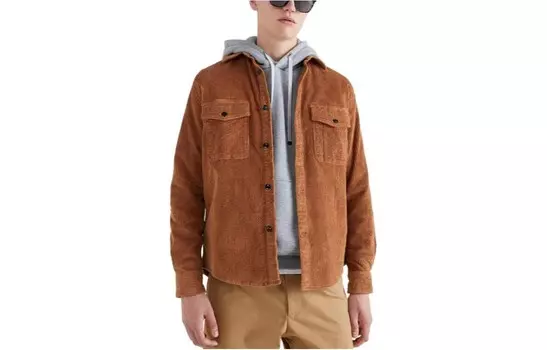 Мужская рубашка Tommy Hilfiger, цвет Brown