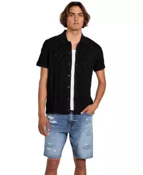 Мужская рубашка Topanga Pointelle GUESS, черный