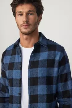 Мужская рубашка узкого кроя в клетку Lumberjack Slim Fit TUDORS, смешанный