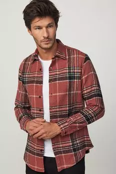 Мужская рубашка узкого кроя в клетку Lumberjack Slim Fit TUDORS, смешанный