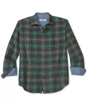 Мужская рубашка в клетку coastline cord redwood check Tommy Bahama, мульти