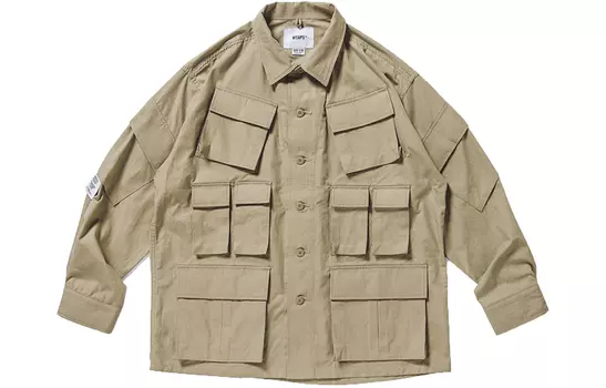 Мужская рубашка WTAPS, Черный