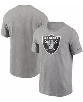 Мужская серая футболка с логотипом Las Vegas Raiders Primary Nike
