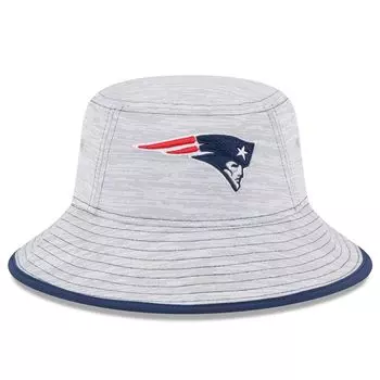 Мужская серая панама New Era New England Patriots Game