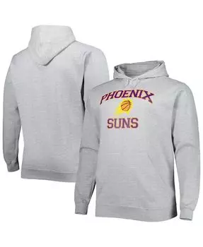 Мужская серая толстовка с капюшоном Phoenix Suns Big and Tall Heart and Soul Profile