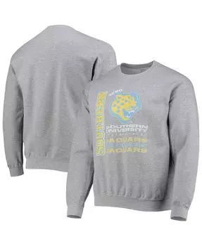 Мужская серая толстовка с капюшоном southern university jaguars Tones of Melanin, серый