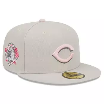Мужская шляпа New Era Khaki Cincinnati Reds 2023 Mother's Day On Field 59FIFTY